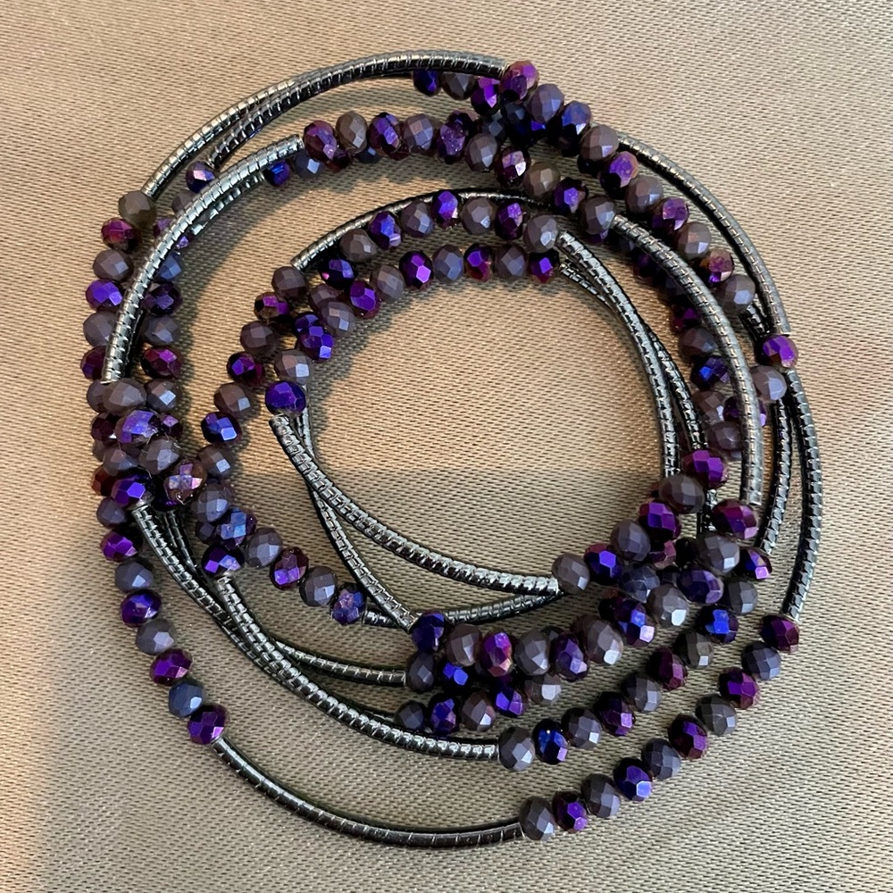 Scout Amethyst Wrap Bracelet/Necklace
